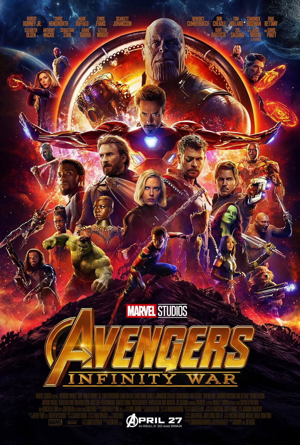 Avengers: Infinity War Hindi Dubbed (2018)